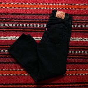 LEVI’S 550 BLACK JEANS VINTAGE